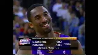 2002-05-20 Lakers - Chick Hearn wraps up his final 