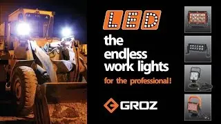 Мощная светодиодная панель - GROZ TOOLS