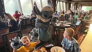 Breakfast with Lilo & Stitch at the Polynesian- Walt Disney World
