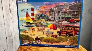 White Mountain Summer Holiday Beach Puzzle Review