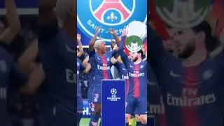 Messi Lifts The Uefa Trophy&trade; 💀🚀 #fifa19 #fifashorts #shorts #chinmoyop