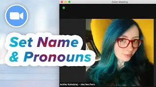How to set your Zoom name, photo, and pronouns