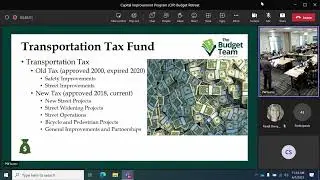 Transportation update at the Flagstaff City Council 2023 Capital Budget Retreat