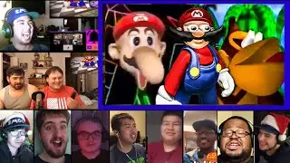 Mario Reacts To CURSED Nintendo Commercials Reaction Mashup