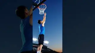 INSANE No-Look Basketball Trick Shot From The Stands! 勞 #shorts