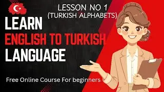 Turkish Alphabets, Learning the Turkish language for beginners #learning #turkishlanguage #viral