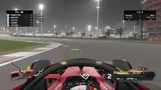 F1 official 2020 Game - Episode 2. 5 Lap Race at Middle East, Bahrain in Sebastian Vettel&rsquo;s Ferrari