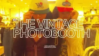 first hangout of the year - the vintage photobooth (ft. sarah)