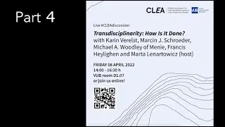Karin Verelst: A Perspective on Transdisciplinarity