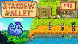 Annual Trout Derby, Day 1 - Blue Chickens | Stardew Valley - Day-By-Day, Pt. 48