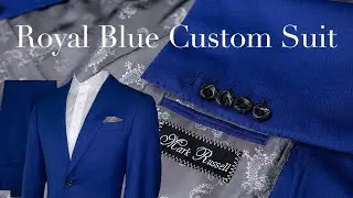 Royal Blue Custom Suit | Mark Russell Custom Clothing