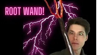 Making A Root Wizard Wand! (Comedy)