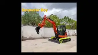 Used mini excavator KUBOTA U55-4 #backhoe #digger #constructionequipment #farming machinery