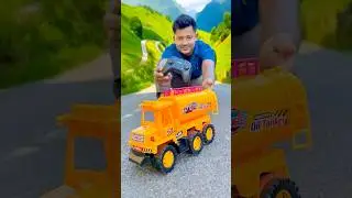 Yellow Oil Tanker Truck Remote wala😍#truck