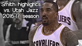 Дж. Р. Смит 12 очков и 6 подборов против &laquo;Джаз&raquo; (NBA RS 2016/2017) &mdash; ДЖ. Р. СВИШ!