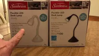 Dollar Tree LED Desk Lamps what a bargain