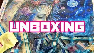 Unboxing 🌘 MOON GODDESS by Diamond Art Club, new release for their anniversary. Did you get yours?