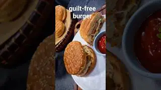 Healthy Guilt-Free Burger | Homemade Cheese Spread & Crispy Paneer Patty by Chef Ayush #paneerburger
