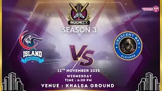 ISLAND CRICKET CLUBE VS CRESCENT BAY SLACKERS /JFSC SOCIETY PREMIER LEAGUE.