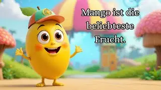 Das Beliebteste Obst Mango Lied f&uuml;r Kinder auf Deutsch  Fr&ouml;hliches Kinderlied  Midland Jingle Deutsc