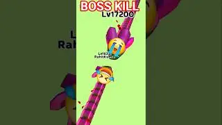 Snake Clash Game N-L -17200 Boss Fight Win #bosskill #shorts #games