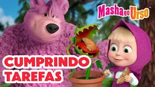 Masha e o Urso 👧🐻 📝 Cumprindo Tarefas ✅ Coleção de desenhos animados