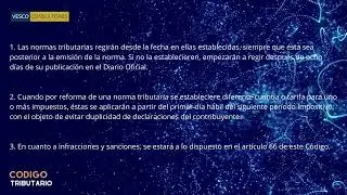 Articulo 7 C&oacute;digo Tributario