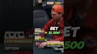 Could you fold Pocket Kings here?! 😳