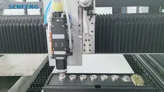 Laser Sheet Cutter | Cutting + Automatic Nozzle Changing Module