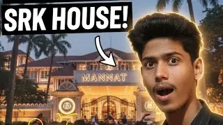 Aaj hum pohanche Mumbai ke sabse iconic place &ndash; MANNAT 😍#SRKFans#MannatVisit#VlogIndia#IndianVlogger
