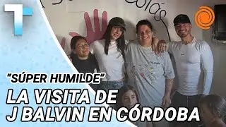 La EMOCIONANTE y SORPRESIVA visita de J Balvin a un merendero de Córdoba
