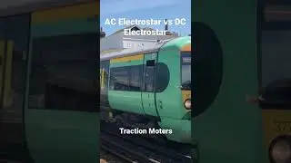 AC Electrostar Vs DC Electrostar Traction Moters edition #shorts