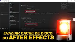 DICA IMPORTANTE LIMPANDO o cache de disco After Effects | ST&Uacute;DIO VIRTUAL + Intelig&ecirc;ncia Artificial