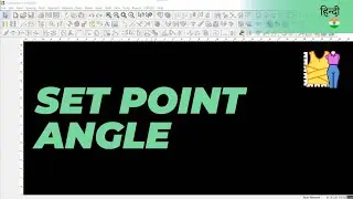 हिन्दी - Set Point Angle | TUKAdesign Video Help | CAD Pattern Making Software | Hindi