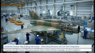 Inside the Factory: MiG-21 Delta Wing Fabrication &ndash; Structure & Fuel Tank Integration