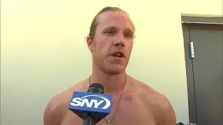 Mets pitcher Noah Syndergaard shirtless and dominant
