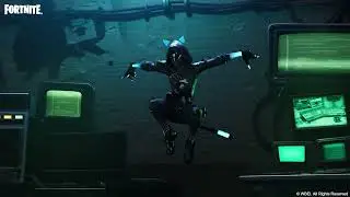 *NEW* #Fortnite X The Matrix Trinity's Kick Emote..! 🕶