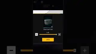 Freefire selver loot crate