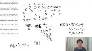 Worked Solution for MAT Question 5 2008 (Locker Question)