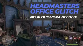 Unlock the Headmasters Office Trophy / Achievement without Alohomora! - Hogwarts Legacy Glitch!