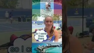 US Open Tennis Player - Solana Sierra from Argentina #usopen #play #tennis