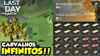 ●FARME DE CARVALHOS INFINITOS, CARNE E MUITO COURO/PELE CURTIDA!! 👁 Last Day on Earth