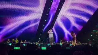The Monster - Eminem & Rihanna (The Monster Tour in Detroit 8/22/2014)