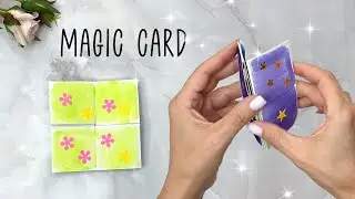 DIY Magic Folding Card ✨ - Easy Handmade Card Idea