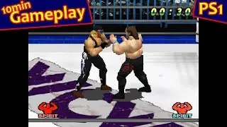 WCW vs. the World ... (PS1) Gameplay