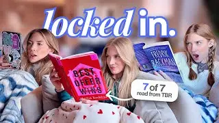 last minute reading marathon 💌 finishing my january TBR!