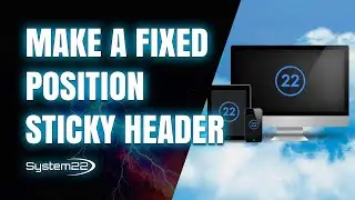 Wordpress 2020 Theme How To Make A Fixed Position Sticky Header (Easy) 👍