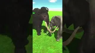 WOOLLY MAMMOTH VS ELEPHANT - NEW ARBS UNITS - Animal Revolt Battle Simulator
