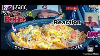 Реакция на обзор чипсов Taco Bell&reg; Frank's RedHot&reg; Diablo Chicken Nacho Fries! 🌶️ | Внимание, нов...