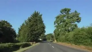 Driving On The A4103 From Worcester, Worcestershire To Cradley, Herefordshire, UK 7th July 2018